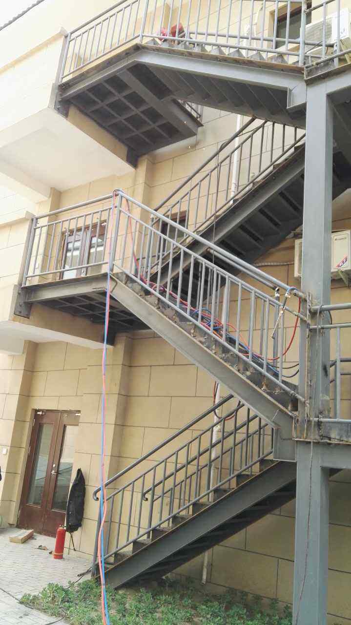 苏州办公室消防楼梯制作
